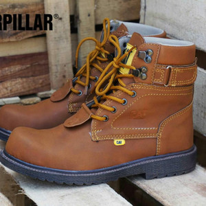 Sepatu Boots Cat Aliando Safety Tokopedia