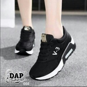 Sepatu Wanita V3 Merah Airmax Sepatu Cewek Olahraga Sport Jogging Lari Senam Tokopedia