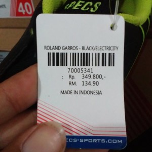 Sepatu Tenis Specs Roland Garros Tokopedia