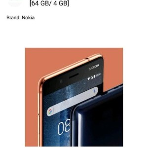 Nokia 8 Ram 4 Gb Internal 64 Gb Garansi Resmi Tokopedia