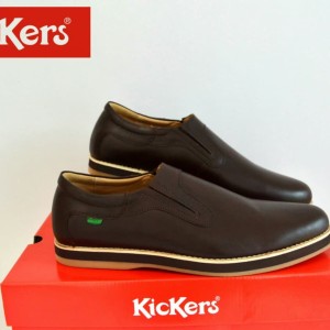 Sepatu Casual Kickers Brown Tokopedia