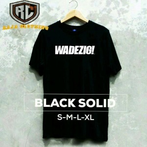 Baju Kaos Distro Wadezig Keren Simpel Tokopedia