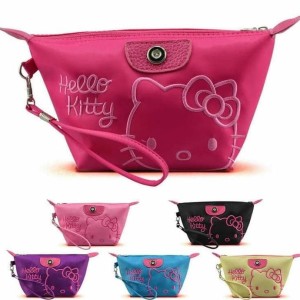 Sale Tas Kosmetik Bordir Hello Kitty Tokopedia