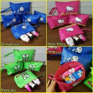 Termurah New Karakter Tas Kosmetik Pouch Cosmetic Karakter Tokopedia