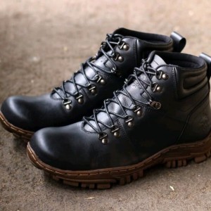 Sepatu Safety Kulit Wolf Barbet Tokopedia