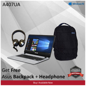 Asus A407ua Bv120t Intel Core I3 6006u Ram 4gb Hdd 1tb Fingerprint Windows 10 Grey Tokopedia