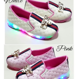 Sepatu Anak Perempuan Karenina Flat Shoes Led Tokopedia
