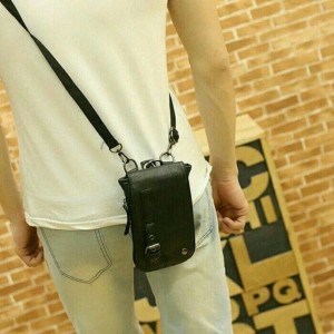 Ps502 Tas Selempang Kulit Pria Pinggang Dompet Hp Slempang Slingbag Tokopedia