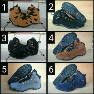 Sepatu Gunung Karrimor Outdoor Adventure Snta Rei Eiger Merel Tokopedia