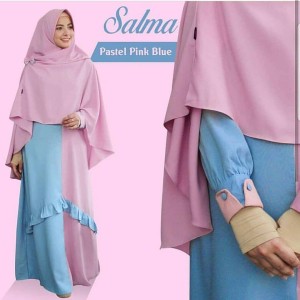 Baju Gamis Salma Syari Murah Bandung Tokopedia