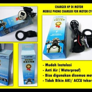 Casan Hp Di Sepeda Motor Usb Charger Gps Handphone Camera Tokopedia