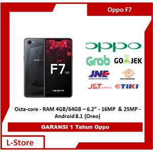Oppo F7 Black Diamond Ram 6gb 128gb Tokopedia