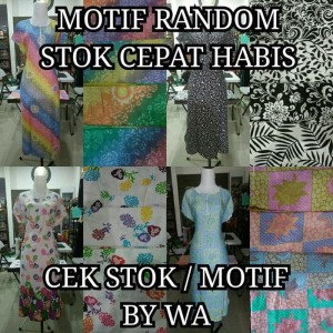 Grosir Daster Midi Jumbo Busui Zipper Baju Pakaian Tidur 1 Kodi Tokopedia