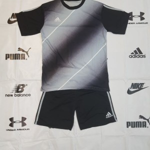 Baju Stelan Futsal Dewasa Adidas Ad 28 Biru Tokopedia