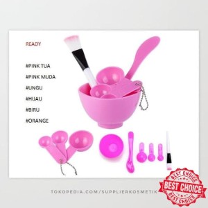 Mangkok Masker Kosmetik Warna Mask Bowl Biru Tokopedia