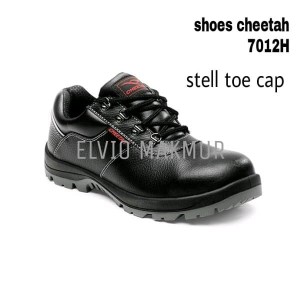 Sepatu Safety Merk Cheetah 7012 Hitam Original Cheetah Tokopedia