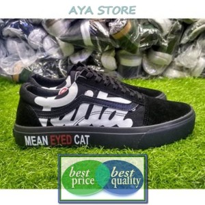 Vans Old Skool All Black Dt Original Tokopedia