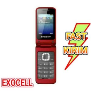 Handphone Hp Strawberry St3520 Flip Mirip Samsung Cytrus C3520 Tokopedia