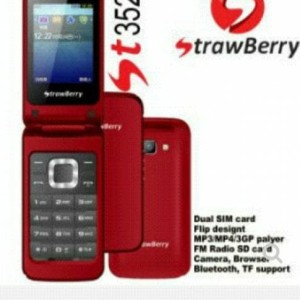Handphone Hp Strawberry St3520 Flip Mirip Samsung Cytrus C3520 Tokopedia