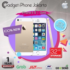 Iphone 5s 32gb Gold Garansi Platinum 1 Tahun Tokopedia
