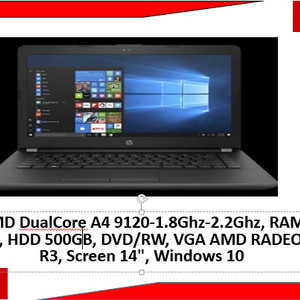 Hp 14 Bw518au Black Tokopedia