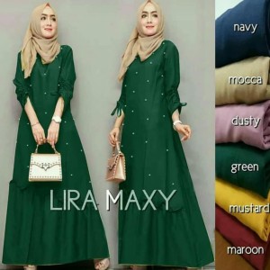 Baju Muslim Lira Maxi Tokopedia