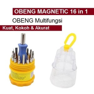 Obeng Set 16 In 1 Reparasi Smartphone Handphone Multi Color Tokopedia