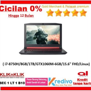 Acer Predator Nitro 5 An515 52 Intel I7 8750h Gtx1060 6gb Tokopedia