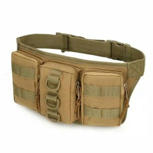 Tas Pinggang Selempang Gadget Hp Multifungsi Army Sarung Botol 726 Tokopedia