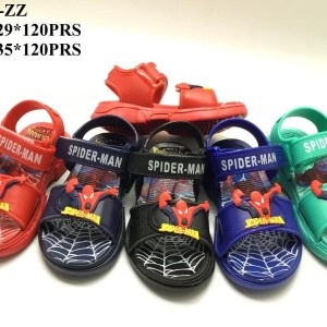 Sepatu Sandal Spiderman Anak Laki Laki Material Karet Tokopedia