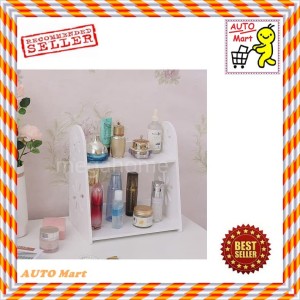 Rak Kosmetik Vintage Desktop Storage Vintage Serbaguna Megahome Tokopedia