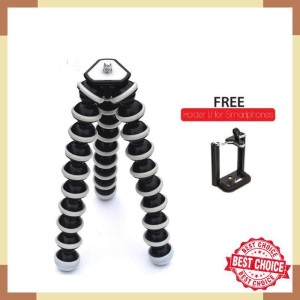 Tripod Gorilla Large Plus Holder Flexible Pod Kamera Action Cam Smartphone Tokopedia
