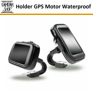 Universal Mount Holder Bracket Dudukan Hp Gps Pada Spion Motor Tokopedia