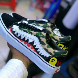 Sepatu Vans Bape Army Tokopedia