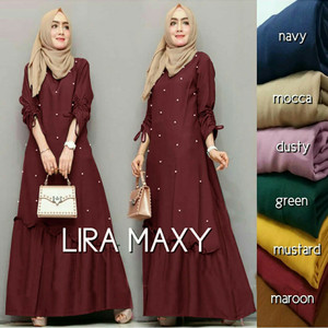 Baju Muslim Lira Maxi Tokopedia