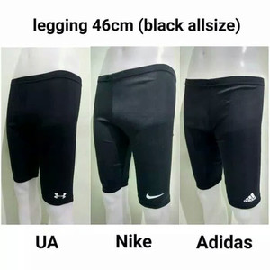 Celana Bola Fitness Futsal Running Ua Hitam Tokopedia