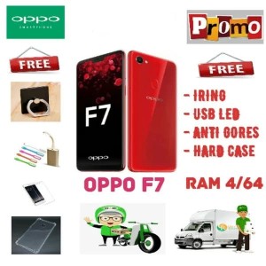 Oppo F7 Ram 4gb Rom 64gb Original Garansi Resmi Red Tokopedia