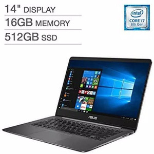 Asus Zenbook Ux430un I7 16gb 512gb 14 Win10 34671 Ek Tokopedia