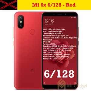 Xiaomi Mi A2 Mia2 6gb 128gb Androidone New Bnib Original Tokopedia