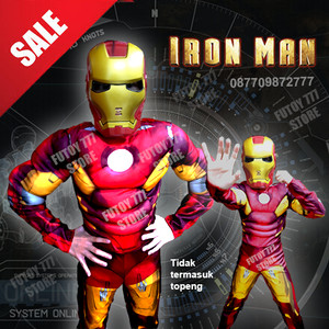Baju Kostum Anak Ironman Baju Anak Laki Laki Tokopedia