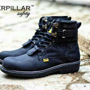 Sepatu Boots Cat Aliando Safety Tokopedia