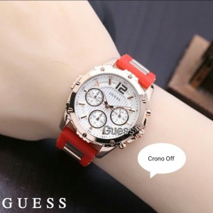Jam Tangan Wanita Guess Mewah Tanggal Gga Tokopedia