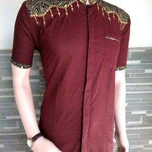 Hem Batik Baju Pria Keren Tokopedia