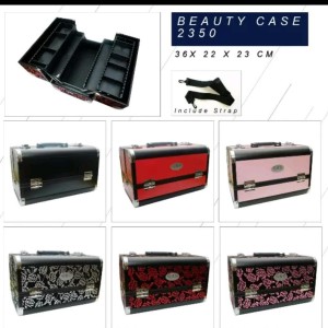 Ready Stock Beauty Case Tempat Makeup Kotak Kosmetik 1401 Putih Tokopedia