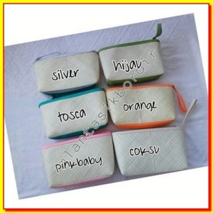 Diskon Dompet Pouch Kosmetik Polos Cantik Murah Rumbai Isabel Elsa Tokopedia