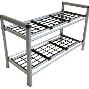 Rak Sepatu Aluminium 2 Susun Tokopedia