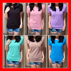 Baju Kaos Cewek Terlaris Tokopedia