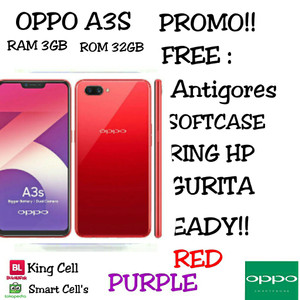 Oppo A3s 3 32 New Segel Garansi Resmi Harga Reseler Red N Purple Tokopedia