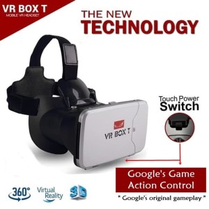 Vr Box Cardboard Virtual Reality Gear Second Generation Hp Smartphone Home Theater Imax Goggle Kacamata Vr Tokopedia