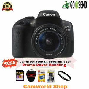 Canon 750d Kit 18 55mm Iii Tokopedia